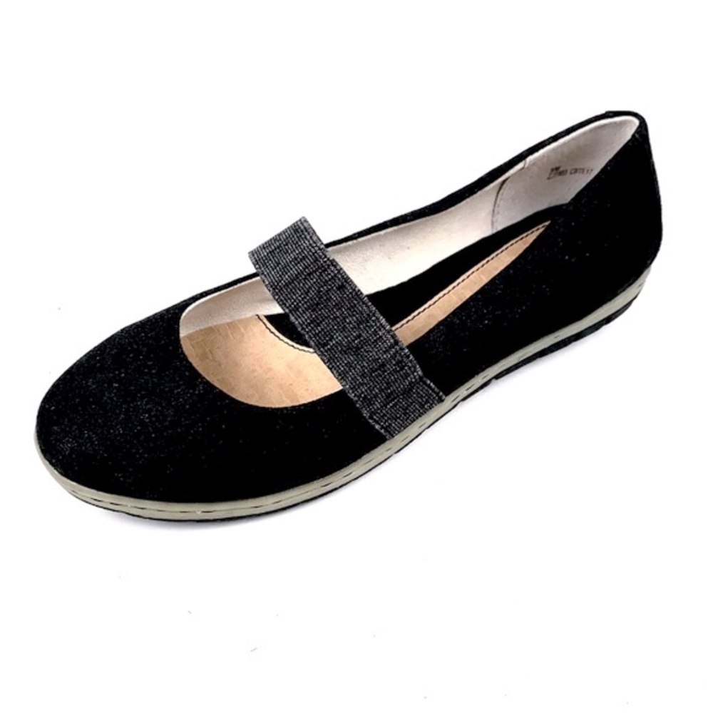 BOC Charcoal Gray Textile Mary Jane Size 9